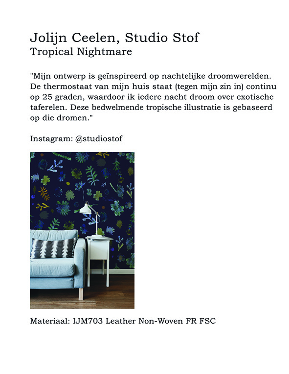 12 - Studio Stof Jolijn Ceelen: Tropical Nightmare